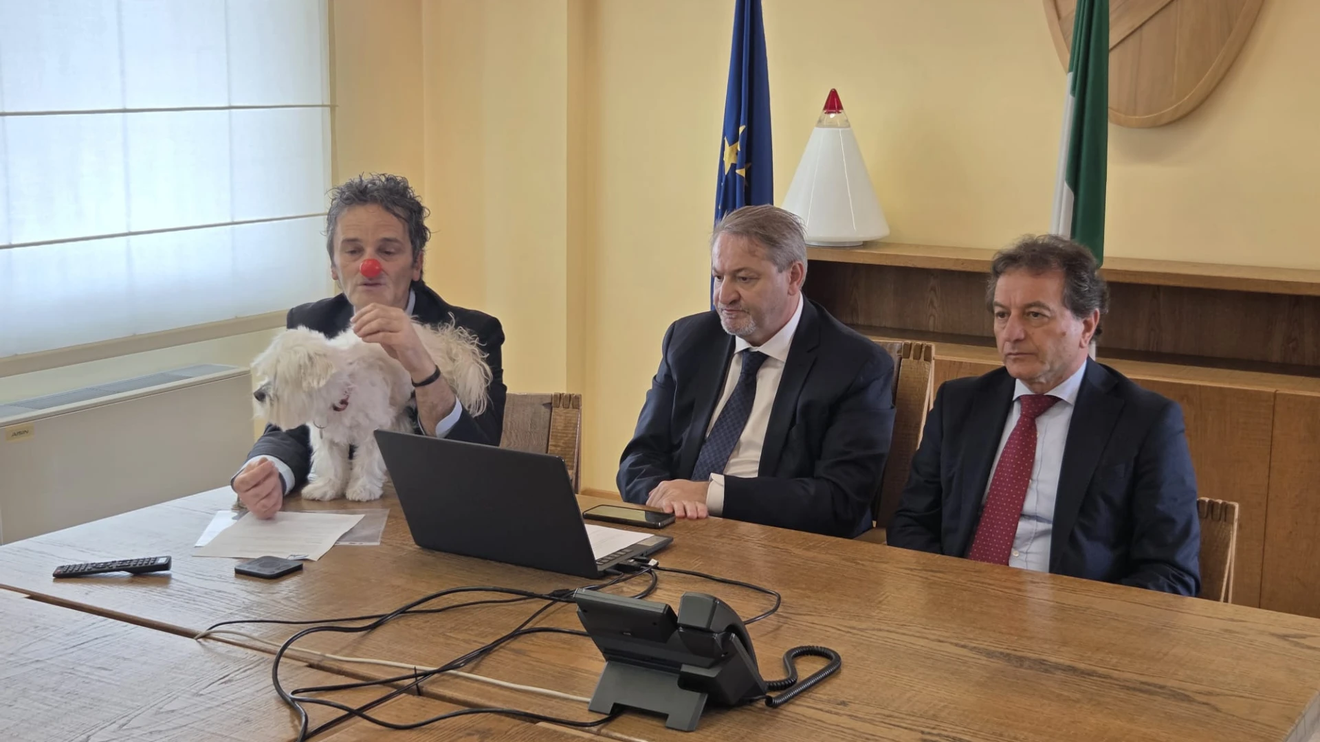 Campobasso: presentato questa mattina il progetto “Dog Friendly Hospital”.